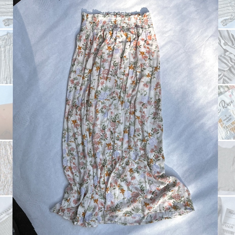 Maxi Floral Skirt